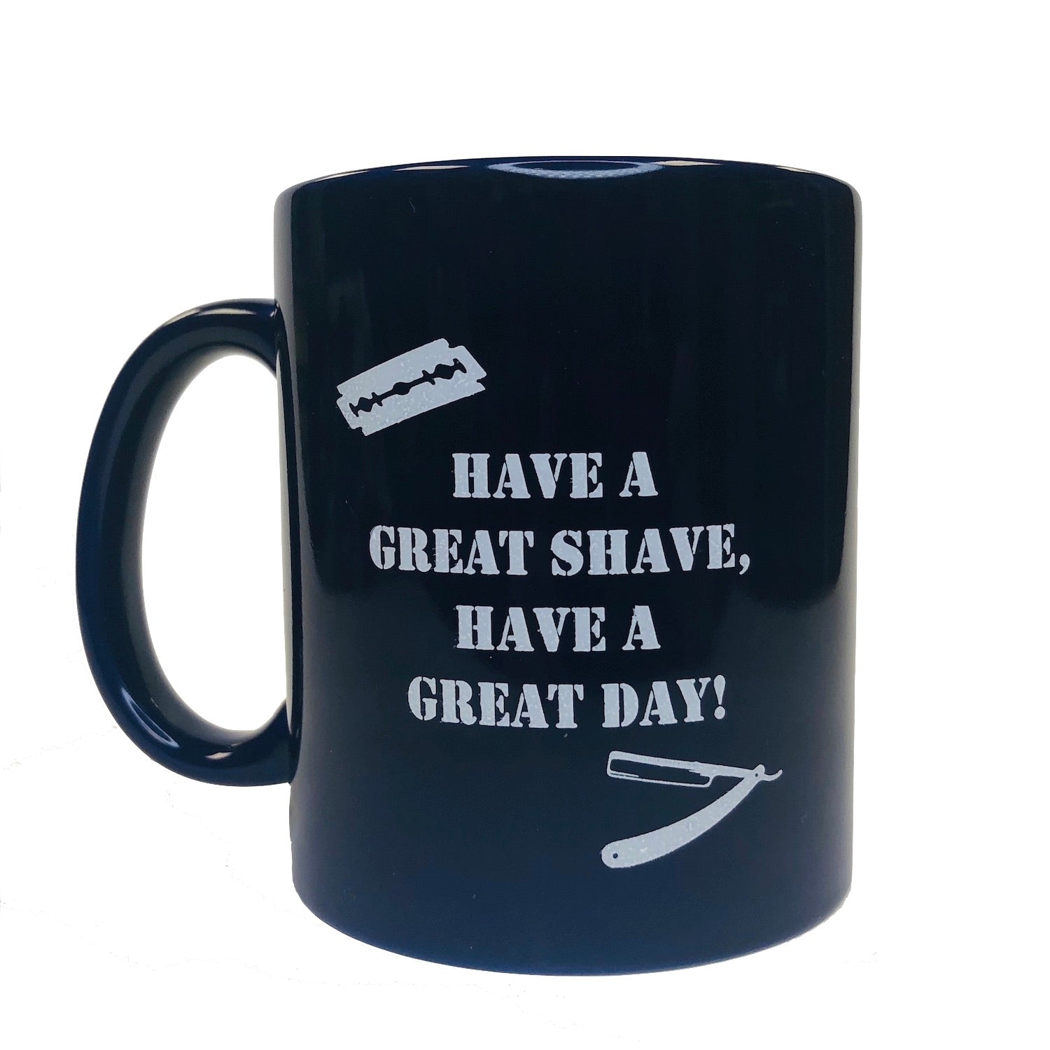 Shave Nation Coffee Mug-Navy Blue