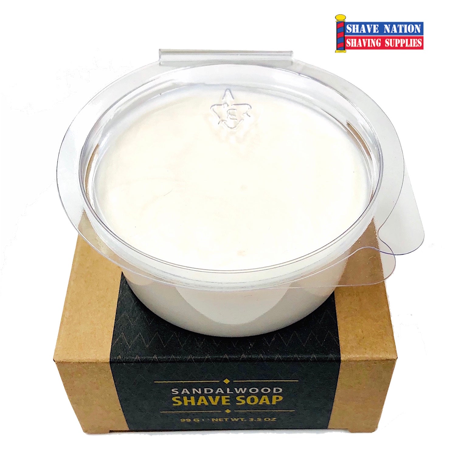 Suavecito Premium Blends Sandalwood Shave Soap