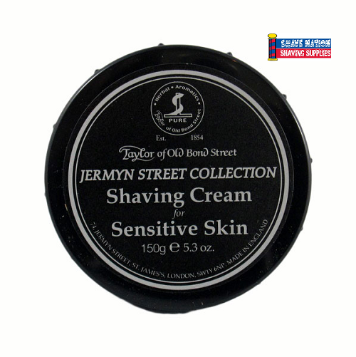 Taylor of Old Bond Street Shaving Cream Jar Jermyn Sensitive