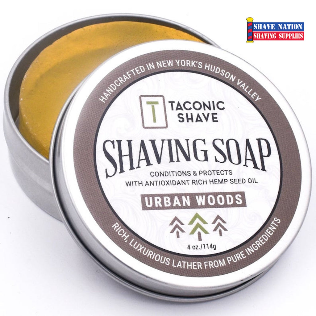 Taconic Urban Woods Shaving Soap Tin