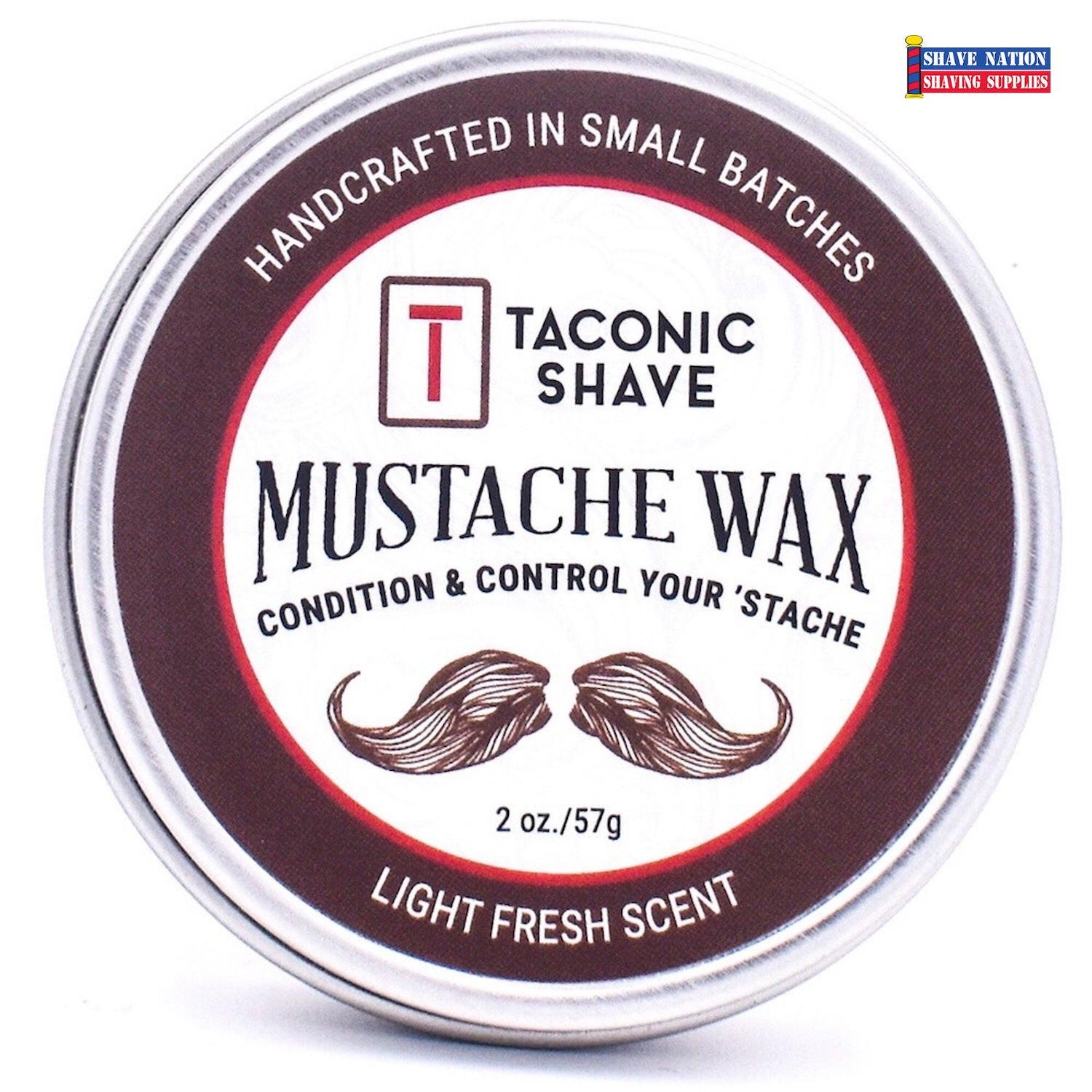 Taconic Mustache Wax Tin