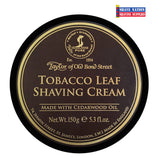 Taylor of Old Bond Street Tobacco Leaf Shaving Cream Jar