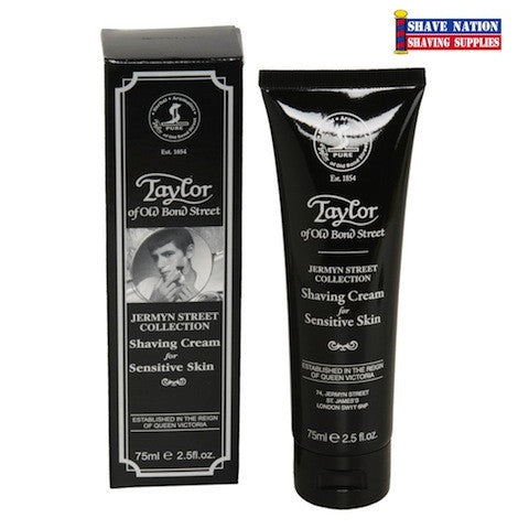 Taylor of Old Bond Street Shaving Cream Tube Jermyn Street