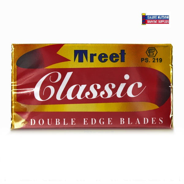 Treet Classic Carbon Steel DE Blades 10PK