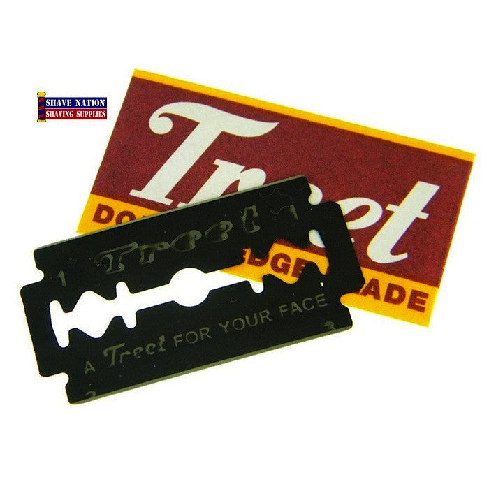 Treet Black Carbon DE Blades 10Pk