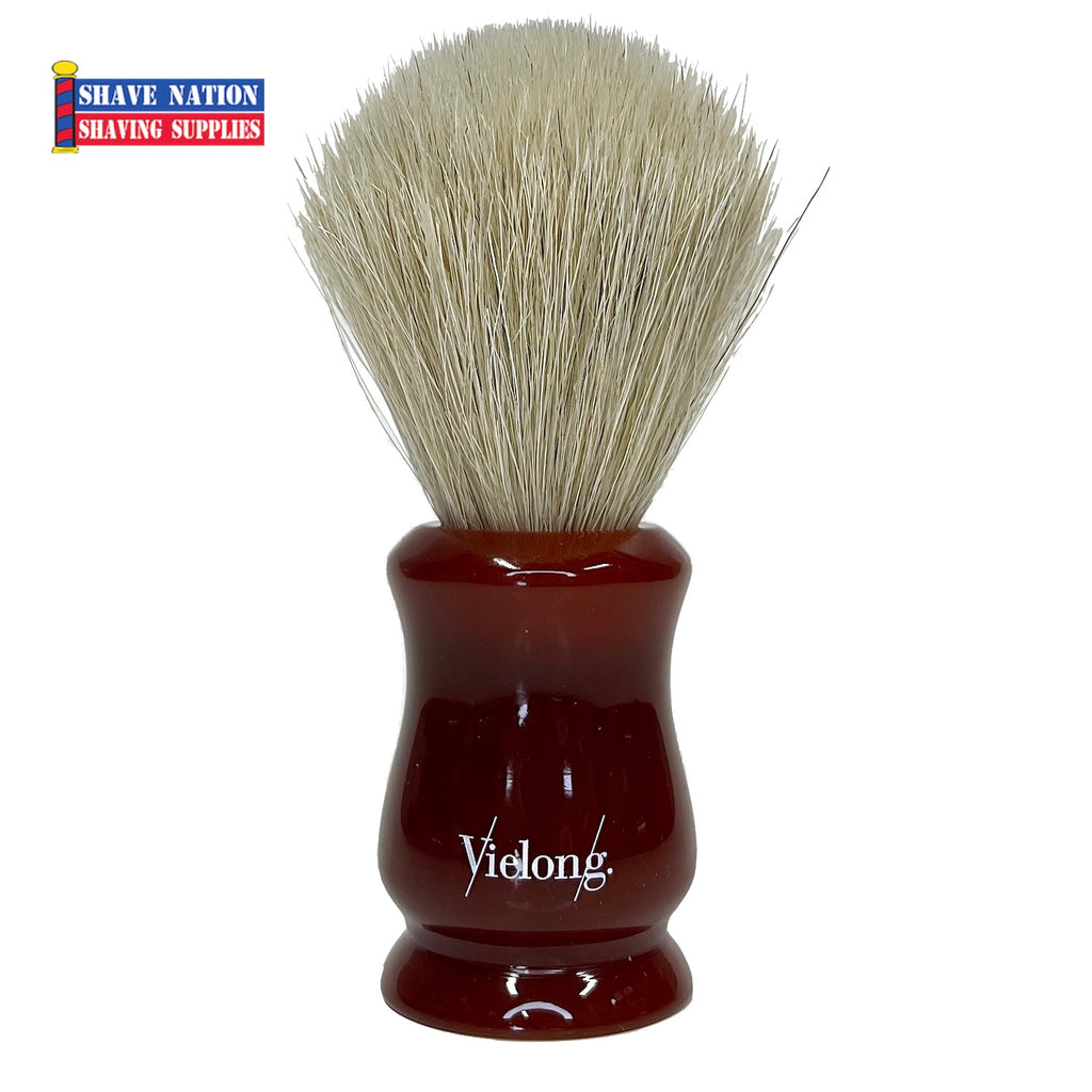 Vielong Horse Hair Shaving Brush Tulip Resin Handle