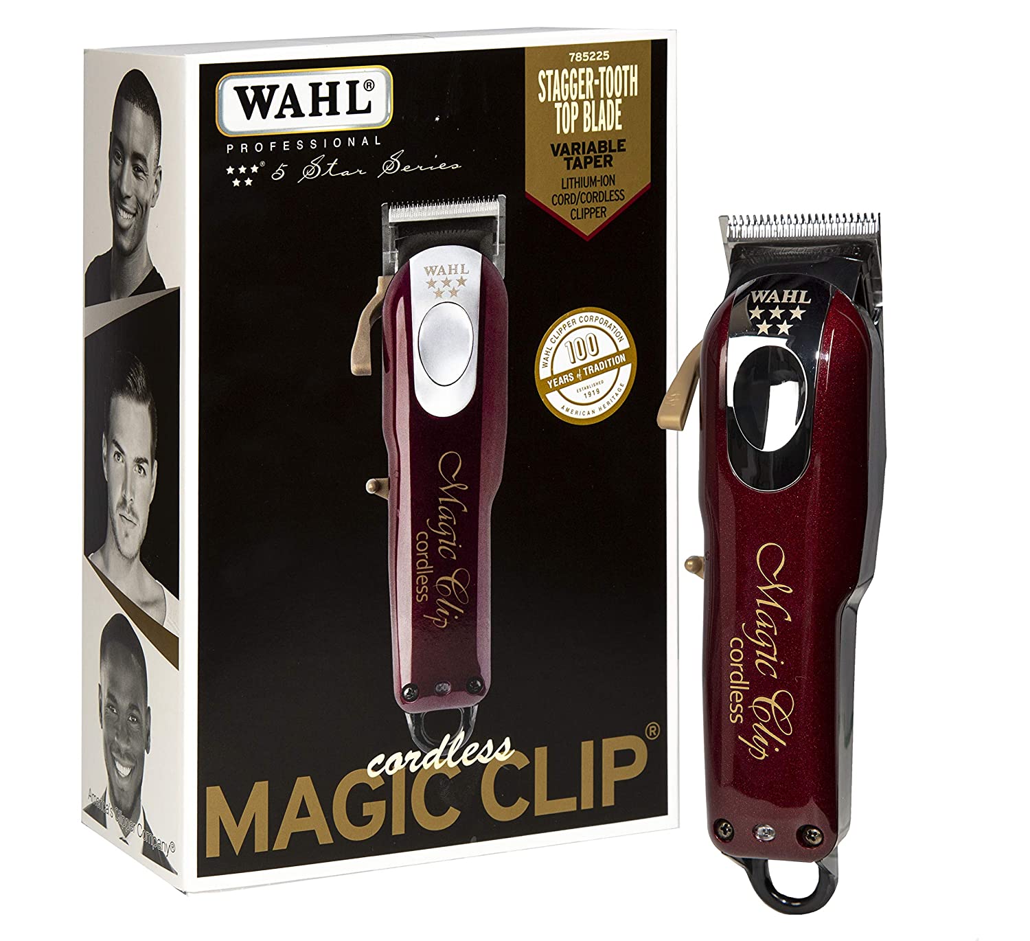 Wahl Professional 5 Star Magic Clip Cordless Trimmer