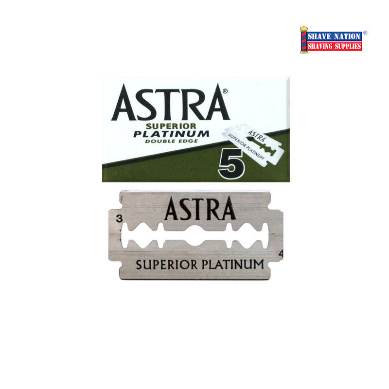Astra Superior Platinum DE Blades 5pk (Green)