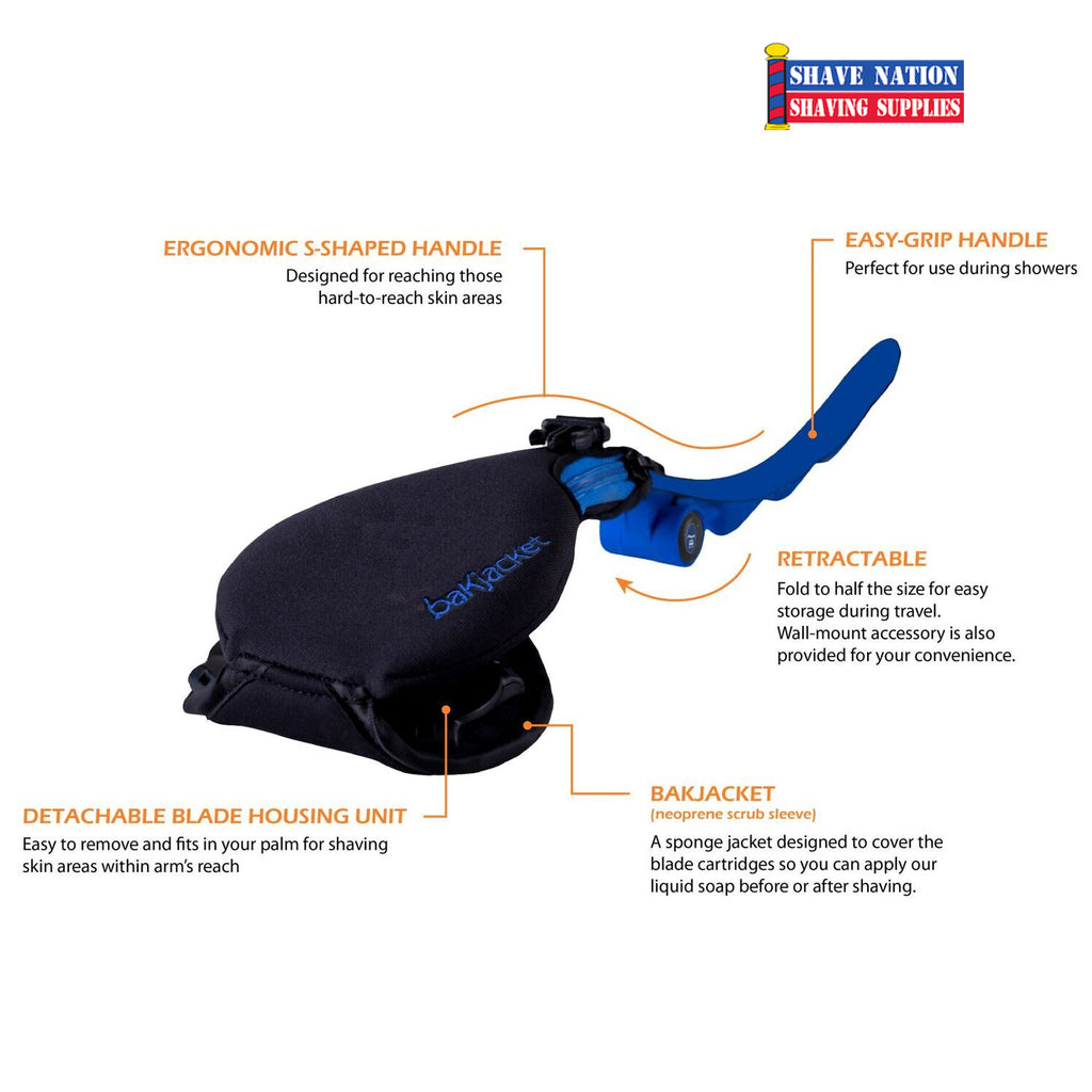 BAKBLADE 2.0 ELITE PLUS Back Shaver