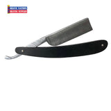 Boker Damascus Steel Ebony Handle Straight Razor 6/8 Blade #154