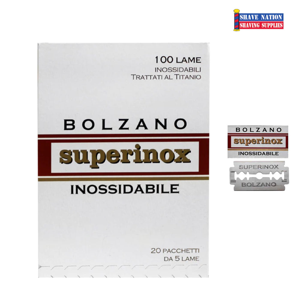 Bolzano Superinox DE Blades 100ct.