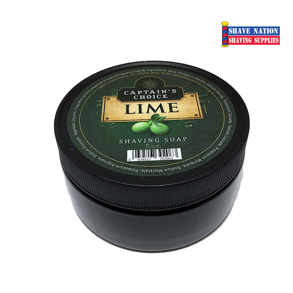 Captain's Choice Shaving Soap - Lime