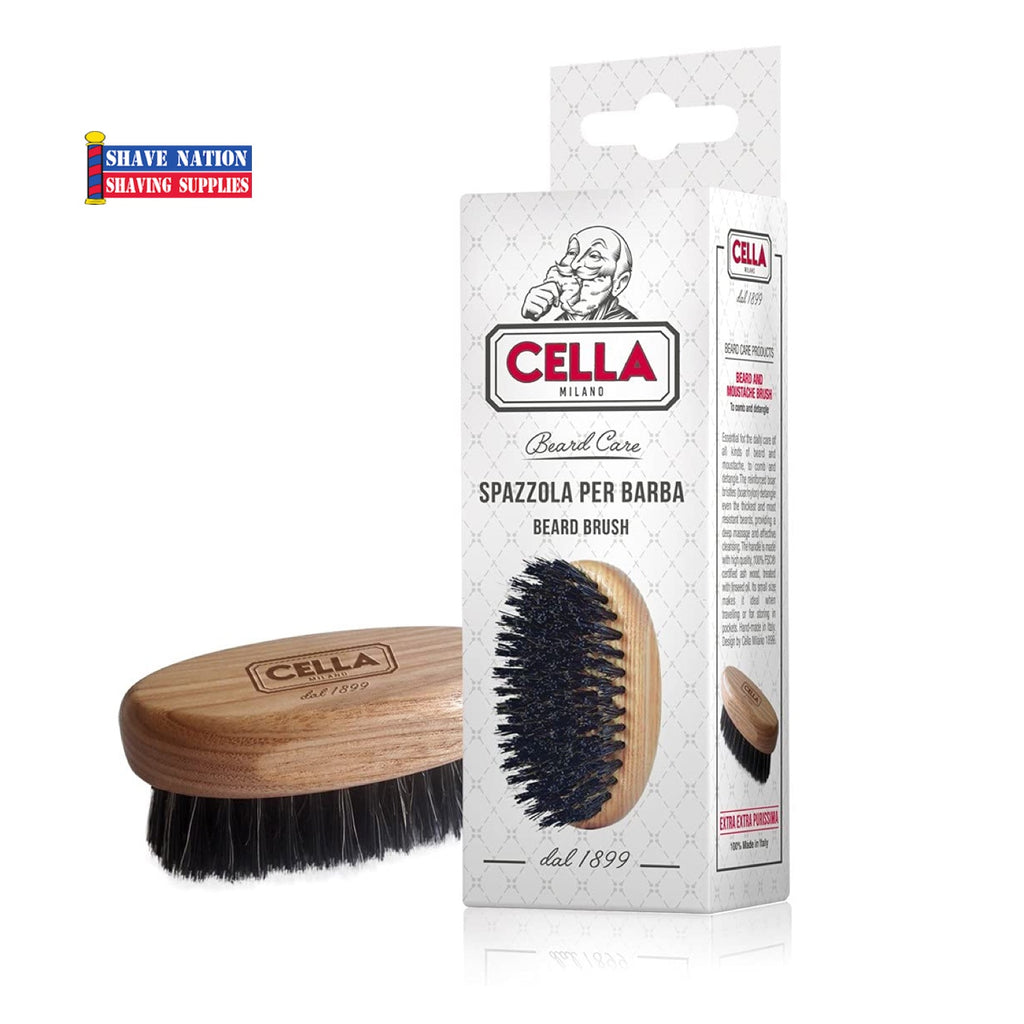 Cella Beard and Mustache Brush