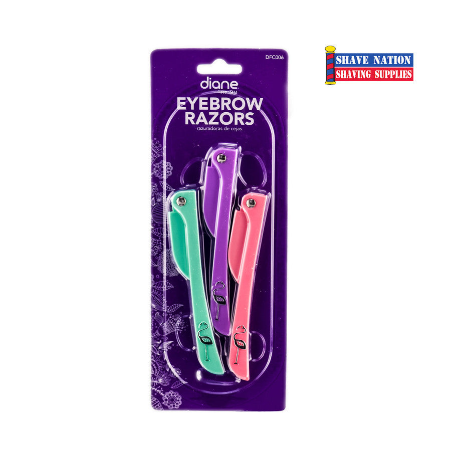 Diane-Fromm Eyebrow Razors-3 Pack