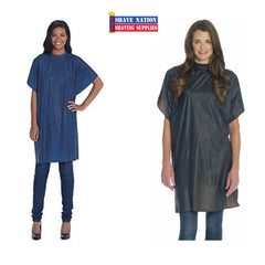 Diane Shampoo Barber Cape - Smock - Navy or Black