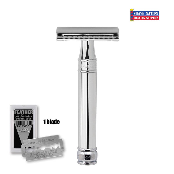 Edwin Jagger Closed Comb DE89BL Safety Razor | Shave Nation Shaving ...