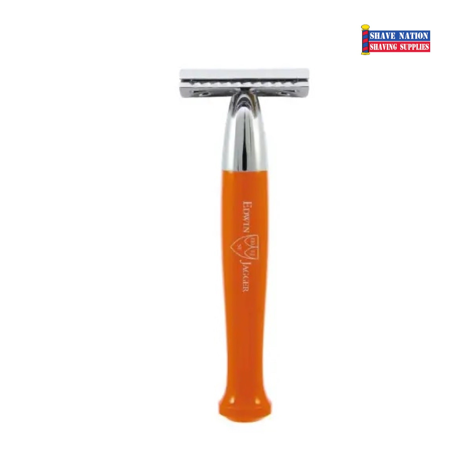 Edwin Jagger Diffusion Series Orange and Chrome Double Edge Safety Raz ...
