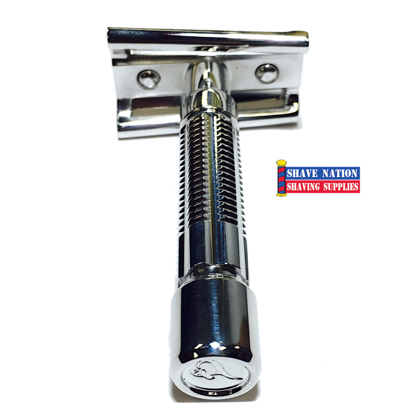 Fine Accoutrements Slant Bar Safety Razor with Astra Blades | Shave ...