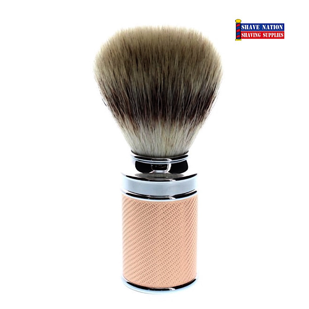 Muhle Synthetic Silvertip Brush with Rosegold Handle