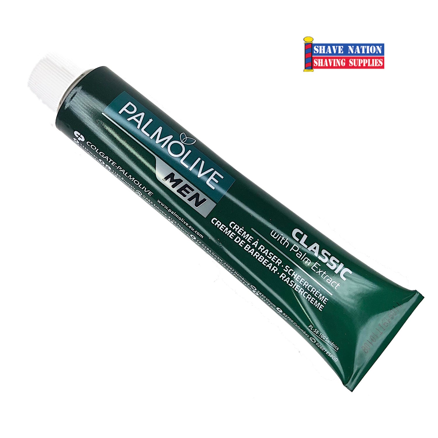 DISCONTINUED Palmolive Shaving Cream Tube-Classic or Sensitive