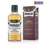 Proraso Large Red Aftershave Lotion Sandalwood for PROFESSIONAL Use 400ml