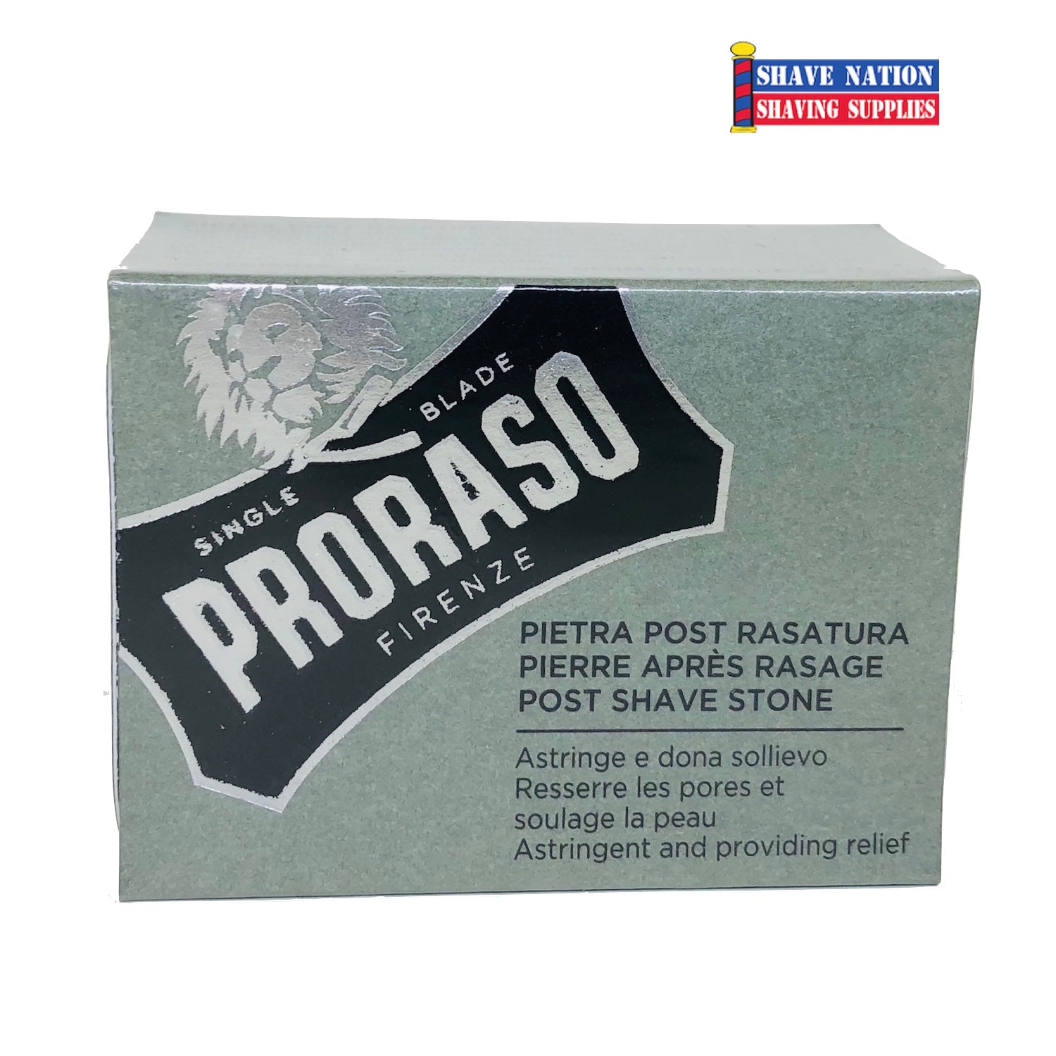 Proraso Post-Shave Stone Alum Block 100g