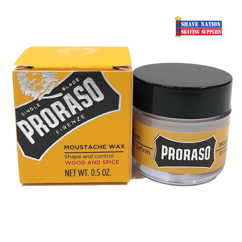 Proraso Moustache Wax Wood and Spice