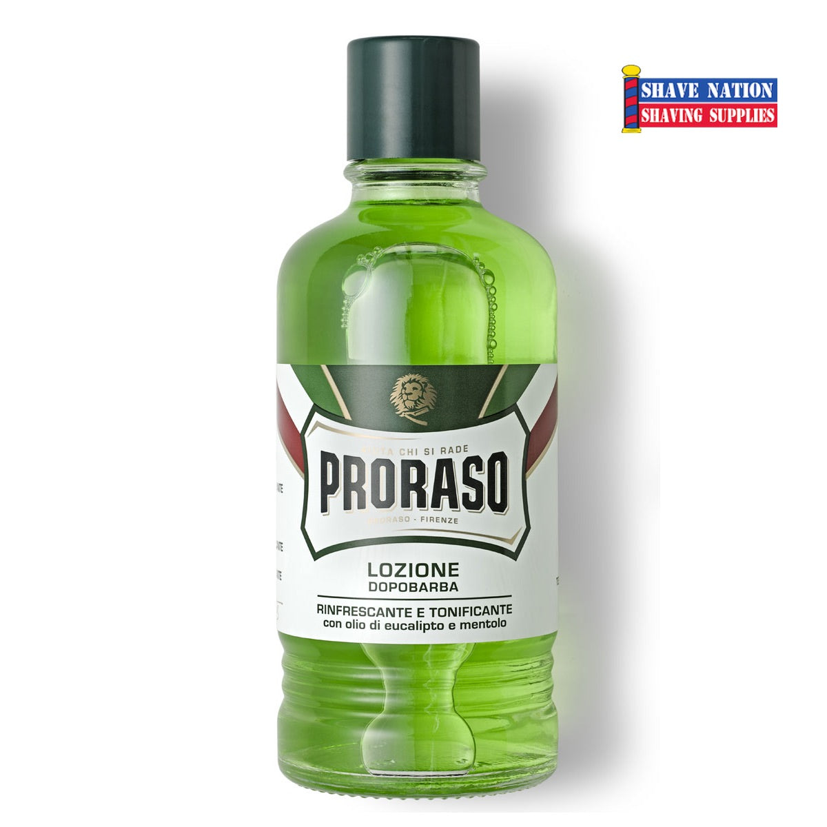 Proraso Large Green Aftershave Lotion for PROFESSIONAL Use Shave Nation Shaving Supplies®