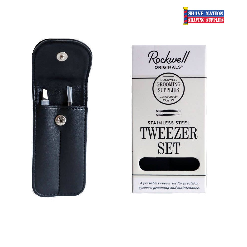Rockwell Stainless Steel Tweezer Set