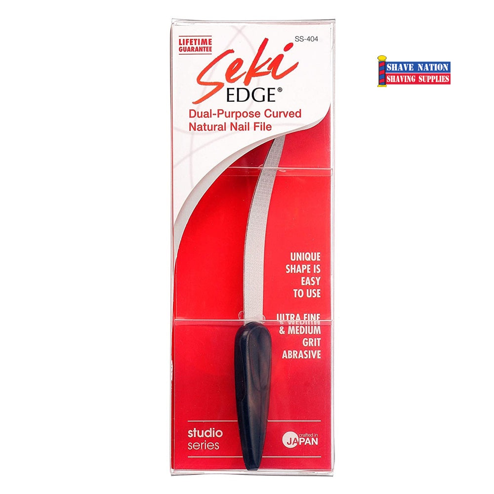 Seki Edge 2-Sided Curved Nail File | Shave Nation Shaving Supplies®