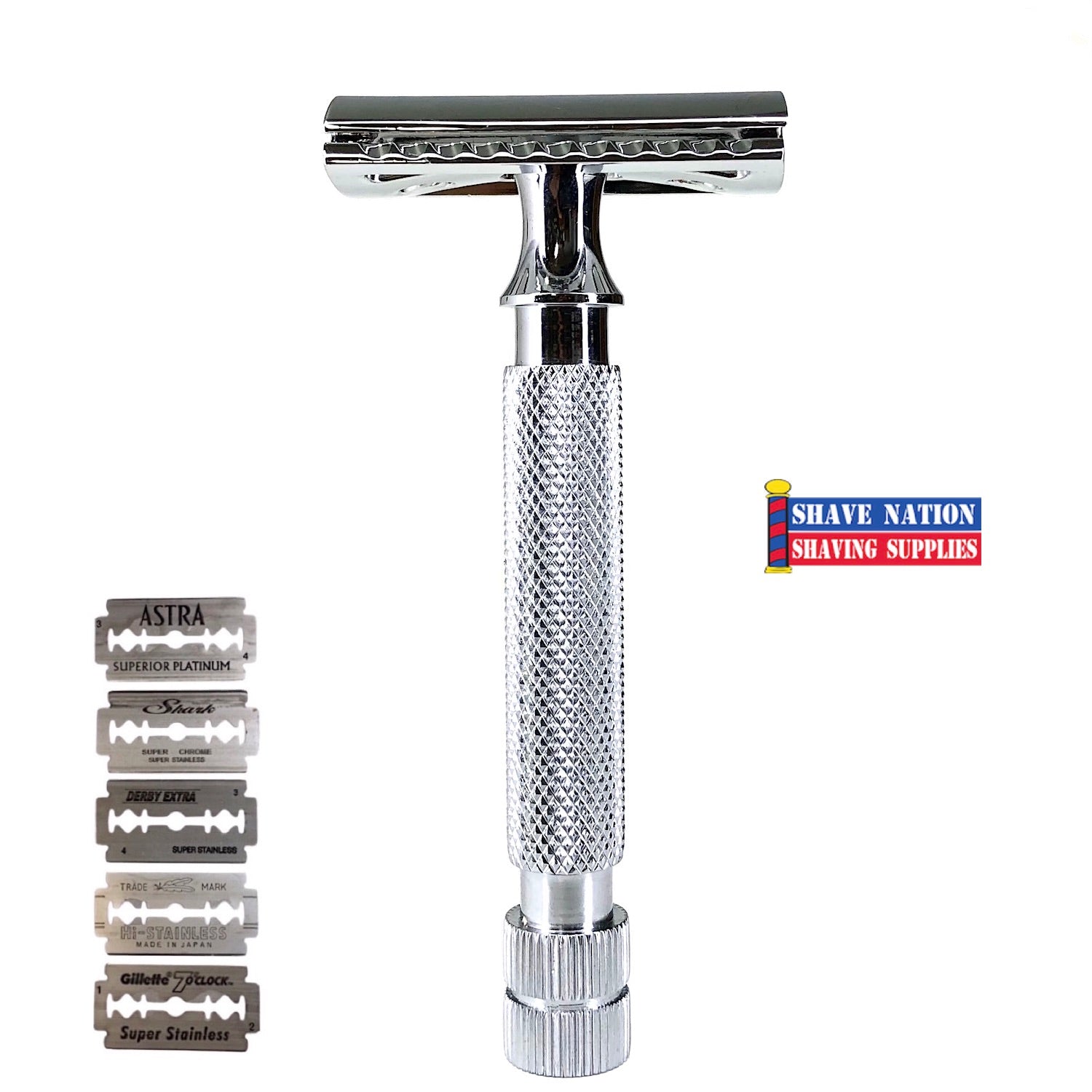 Guardian Razor Shaver Shave Nation Gripper Closed Comb Safety Razor with Blades | Shave ...