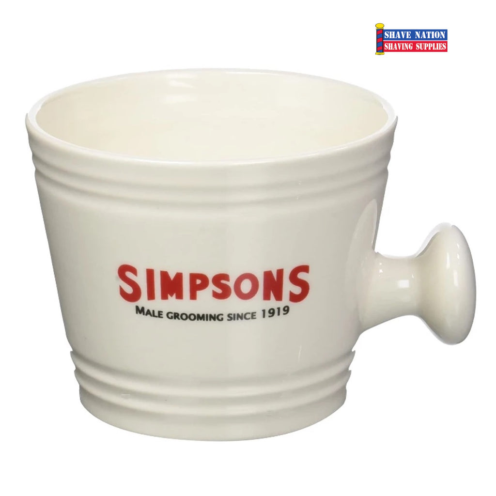 Simpsons Apothecary Shaving Mug-Large