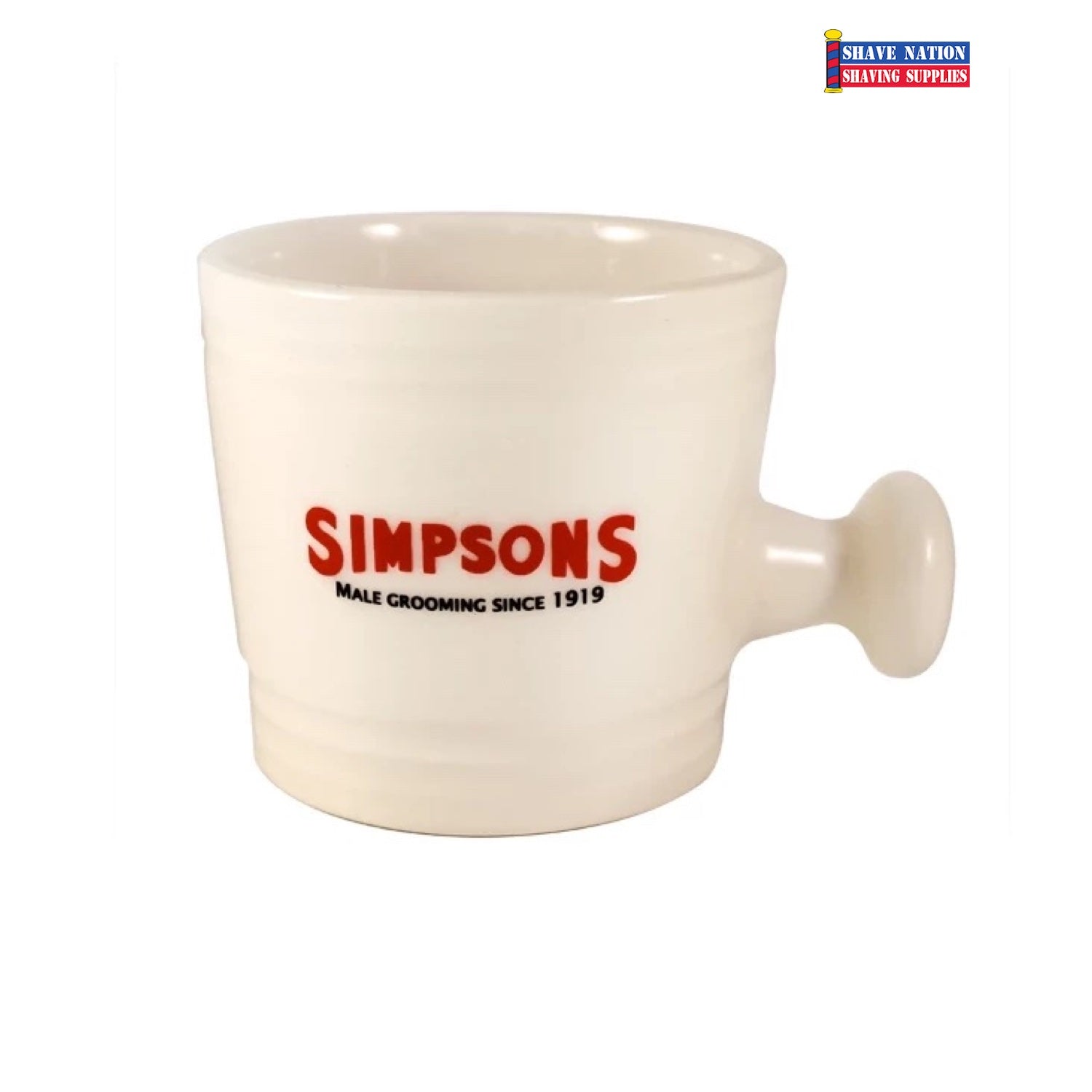 Simpsons Apothecary Shaving Mug