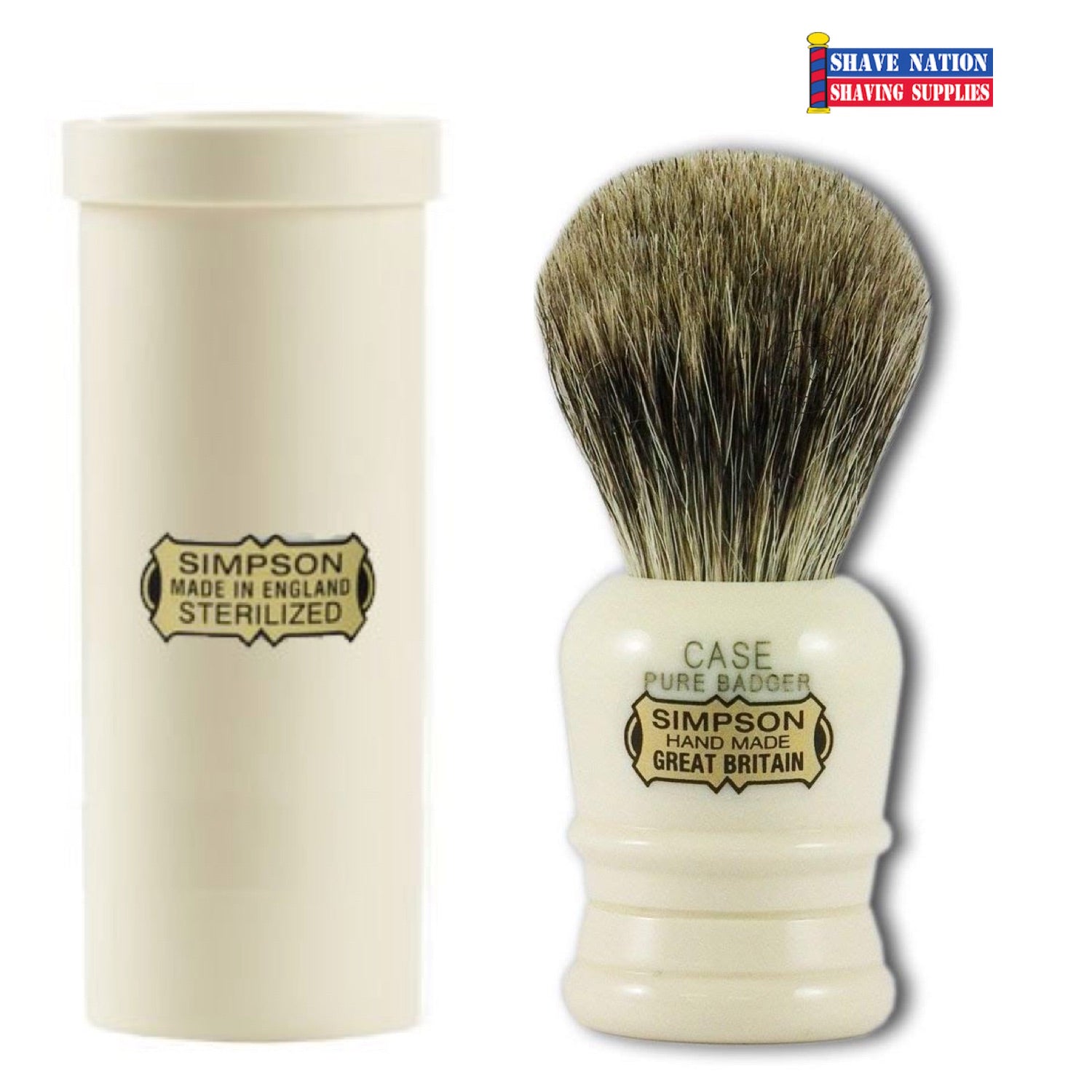Simpsons CASE Pure Travel Brush with Case