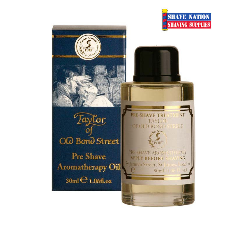 of Bond Nation Shaving Shave Oil Taylor Old Street Aromatherapy Preshave | Supplies®