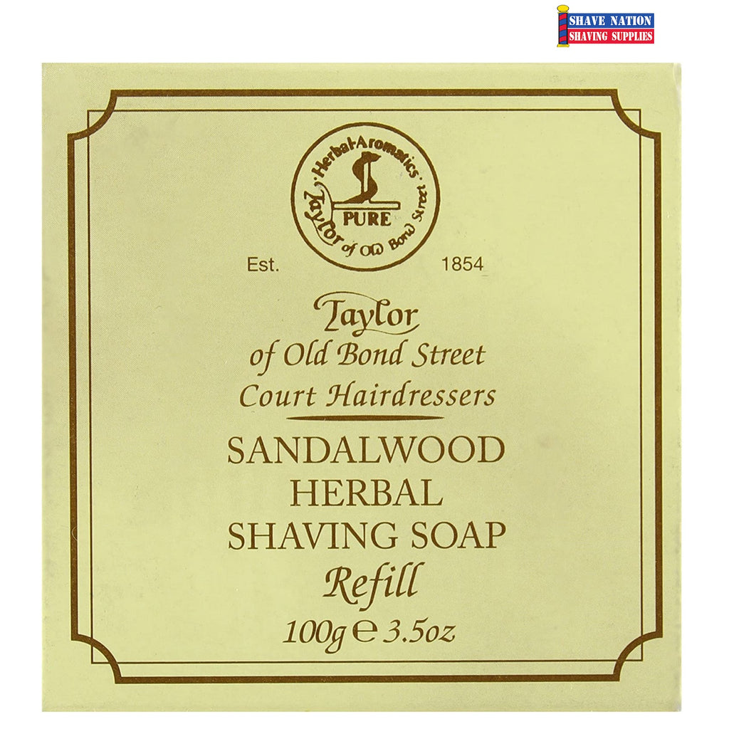 Taylor of Old Bond Street Shaving Soap Refill Sandalwood