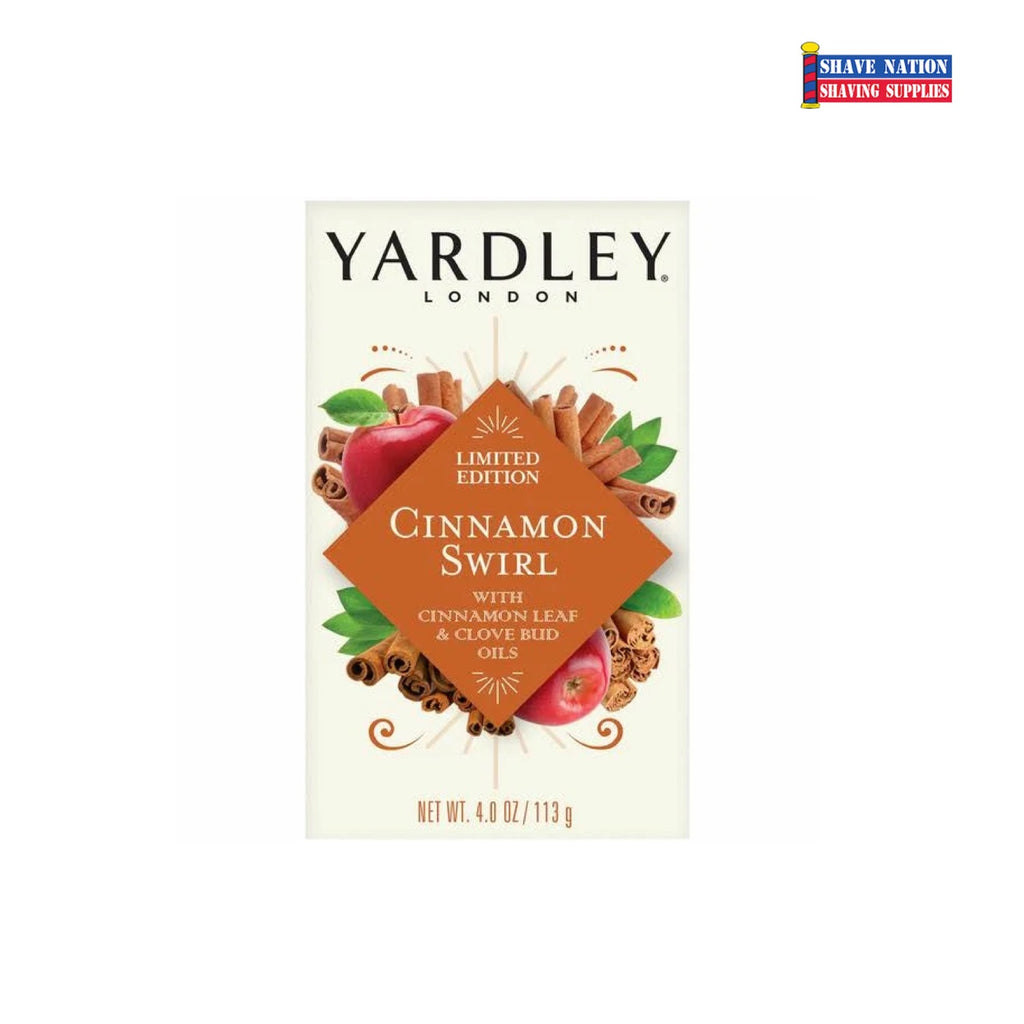 Yardley Limited Edition Cinnamon Swirl Bar Soap